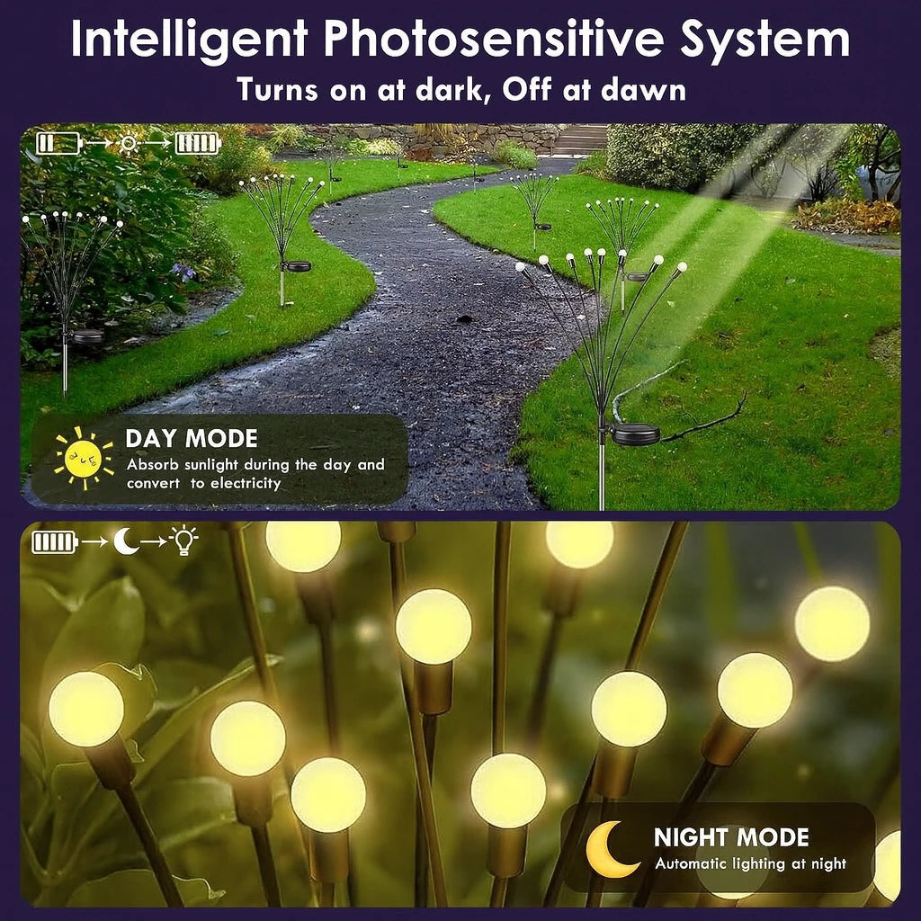 Eco-Friendly Solar Firefly Lights✨