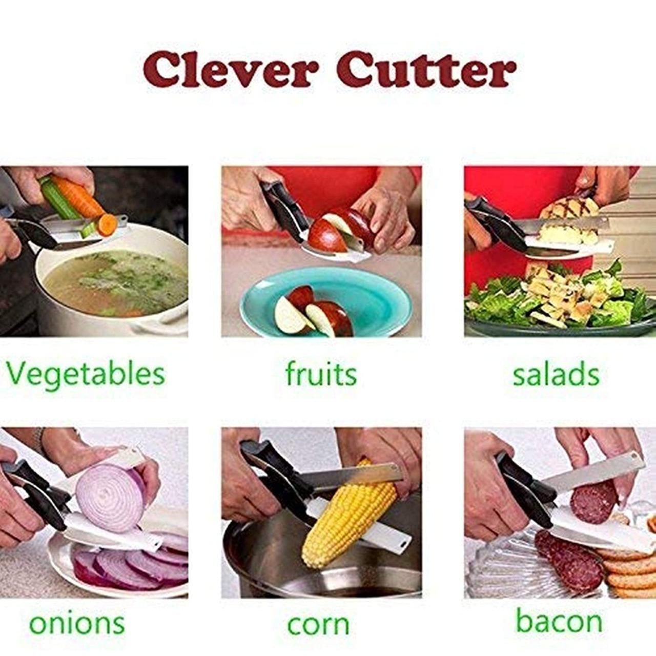 🔪 Clever Cutter – Slice &amp; Chop in Seconds