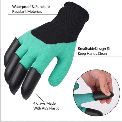 Waterproof Gardening Gloves With Claws🧤