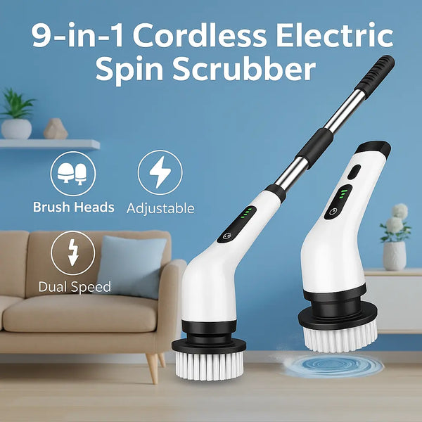 9-in-1 Spin Scrubber