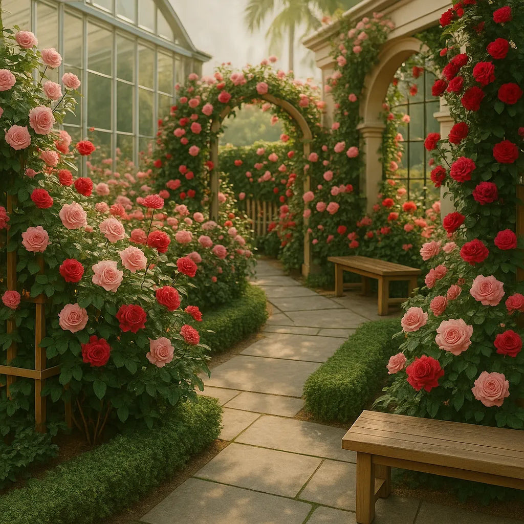 Climbing Rose Seeds – Grow Vertical Blooms at Home (Plant Growth Supplement Free)