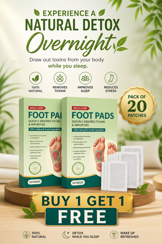 Leafycart Premium Natural Detox Foot Patches (Pack of 20) BUY 1 GET 1 FREE