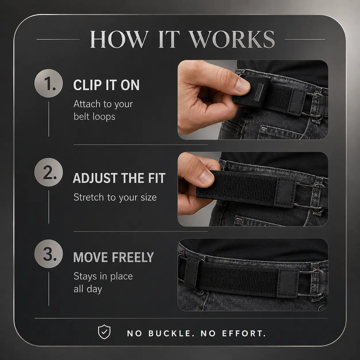 Invisibelt™ Tactical Elastic Belt