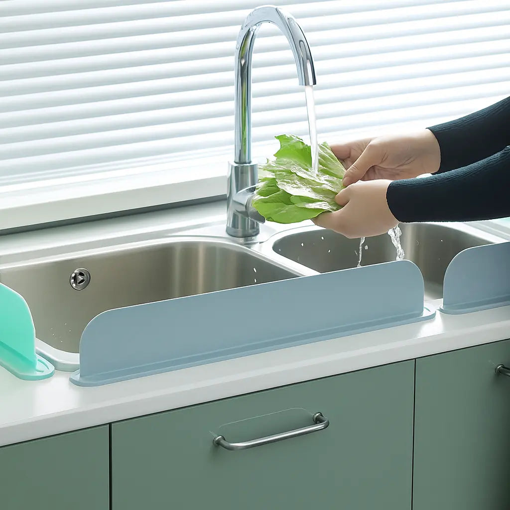 Silicone Sink Splash Guard (17.3 x 4.1 Inch )