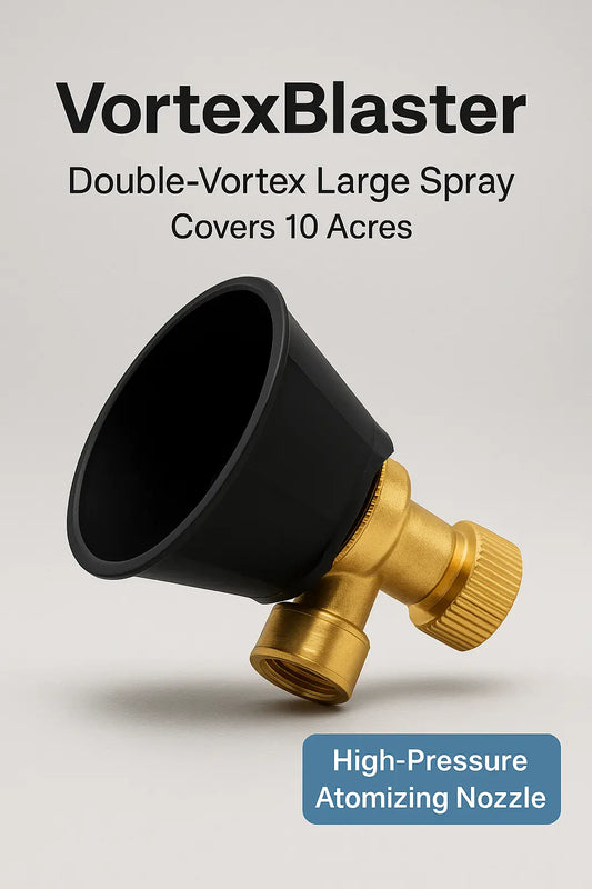 VortexBlaster™ Adjustable High Pressurized Sprayer Nozzle Atomizer