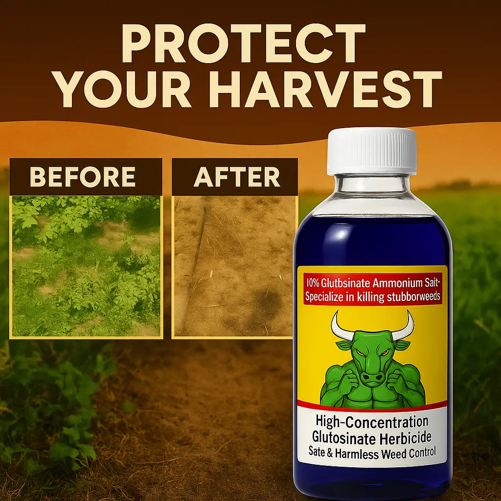 MidoriGuard™ High-Concentration Glufosinate Herbicide – Organic & Crop-Safe (Pack of 2)