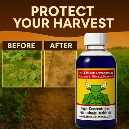 MidoriGuard™ High-Concentration Glufosinate Herbicide – Organic & Crop-Safe (Pack of 2)