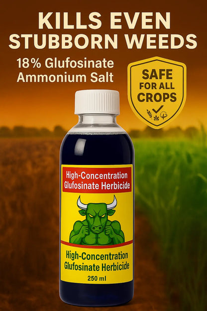 MidoriGuard™ High-Concentration Glufosinate Herbicide – Organic & Crop-Safe (Pack of 2)