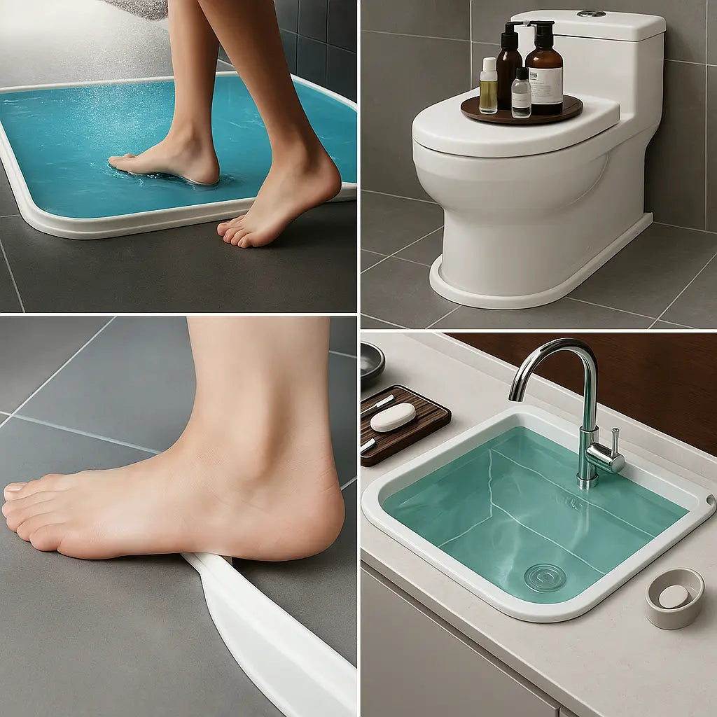 SealEdge Pro – Ultra-Grip Water Threshold Barrier Stopper Strip 1M (Pack Of 2)