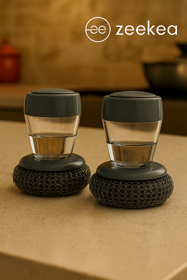 2-in-1 Soap Dispenser Brush