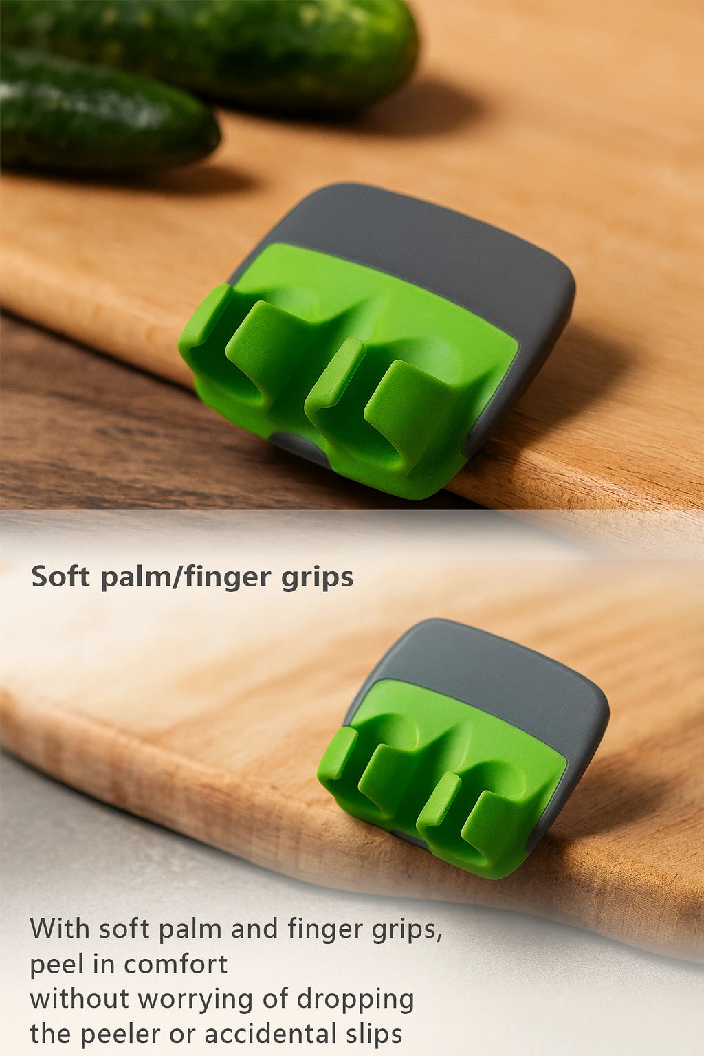 QuickPeel™ Anti-Slip Palm Peeler