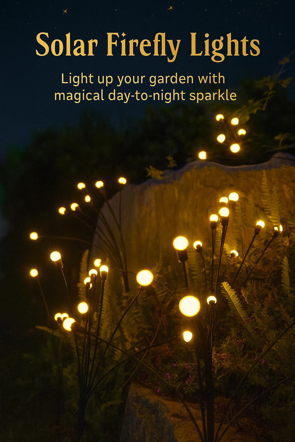 Eco-Friendly Solar Firefly Lights✨