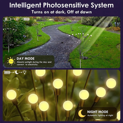 Eco-Friendly Solar Firefly Lights✨
