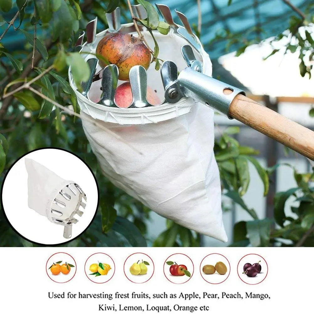 Fruit Picking Tool With Storage Bag