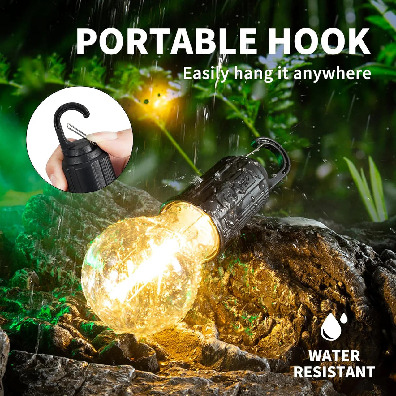 Shubh Glow Bulb – Rechargeable Camping + Festive Lighting