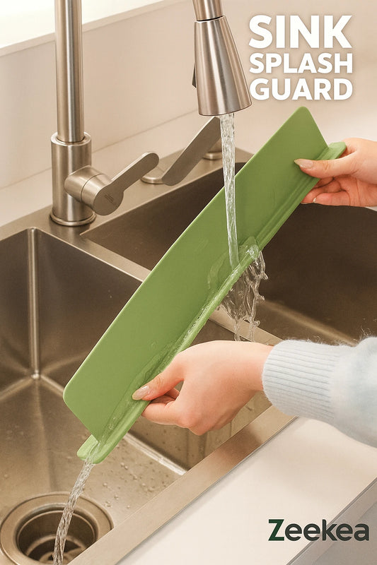 Silicone Sink Splash Guard (17.3 x 4.1 Inch )