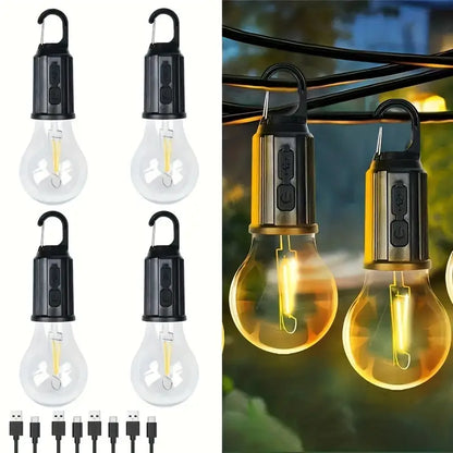 Shubh Glow Bulb – Rechargeable Camping + Festive Lighting