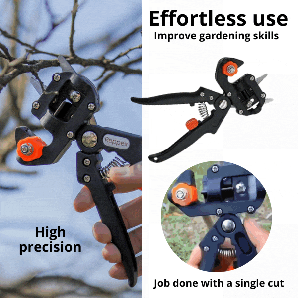 ScionPro™ Grafting Tool with 3 Blades + Shears & Free Tape
