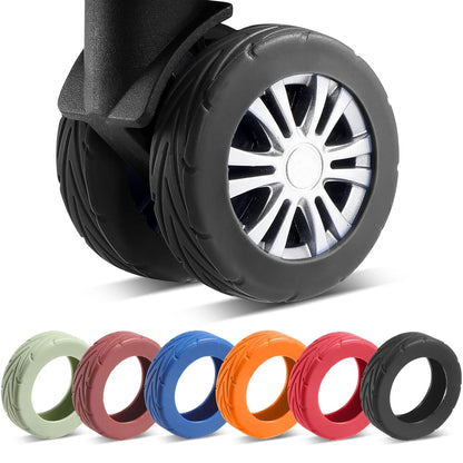 Zeekea Premium Upgraded Luggage Wheel Covers